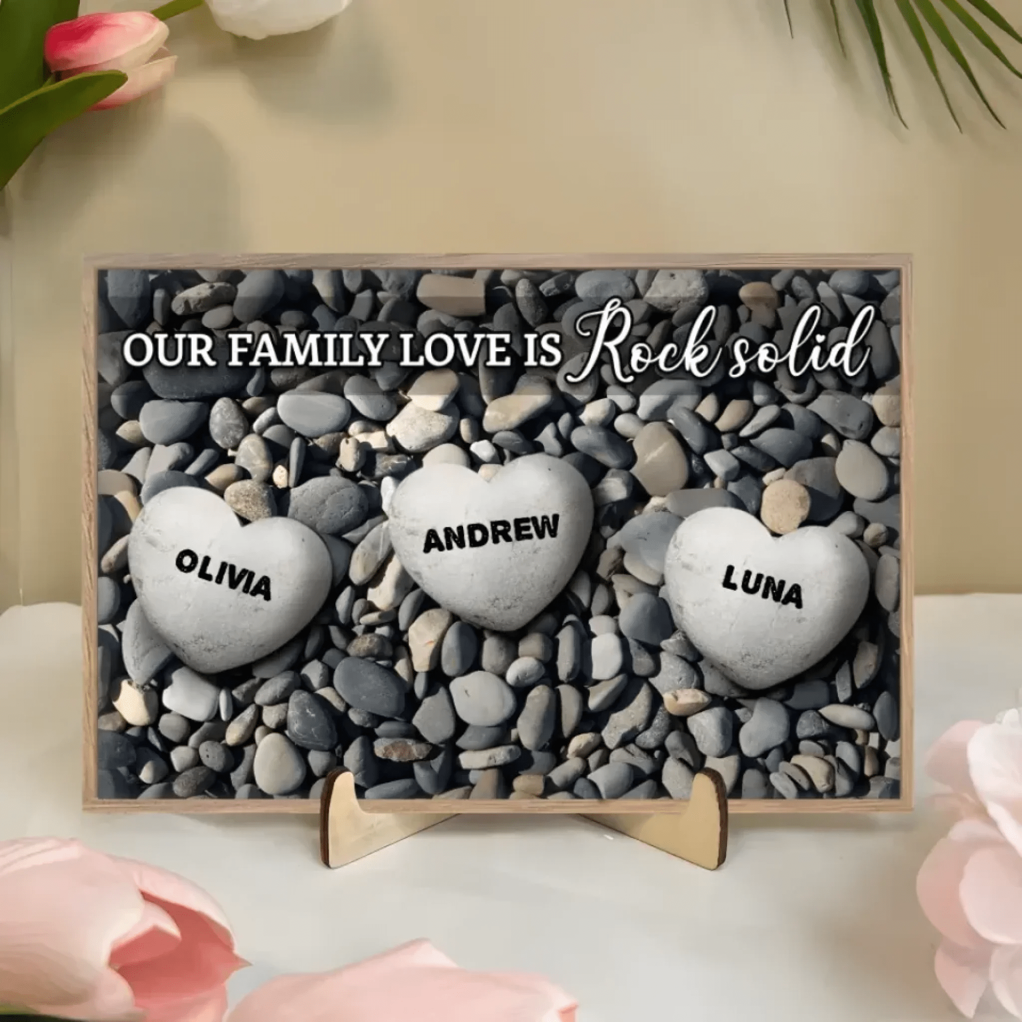 Family Love - Personalized Custom Name Canvas 735317 - DiyGiftly