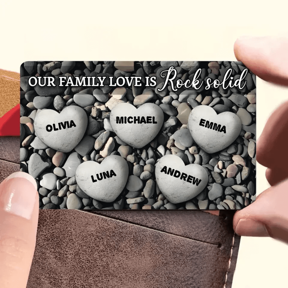 Family Love - Personalized Custom Name Canvas 735350 - 735351 - DiyGiftly