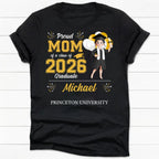 t shirt personalized graduation gift for daughter front view