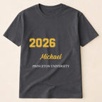 t shirt personalized gift for daughter graduation close detail