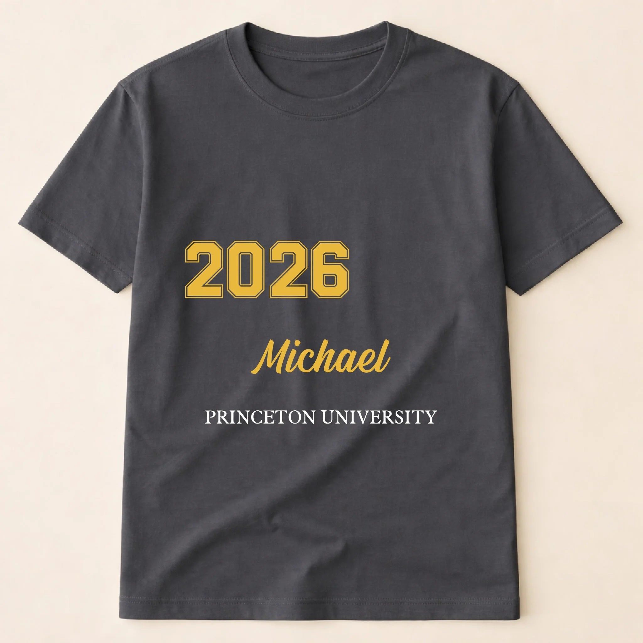 t shirt personalized gift for daughter graduation close detail