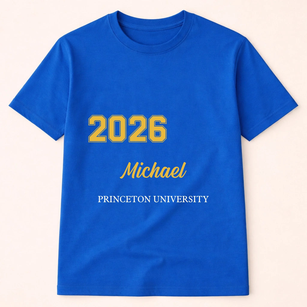 personalized t shirt gift for daughter graduation lifestyle view