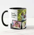 Family Photo Collage Mug – 5 Photos and Custom Text Personalized Coffee or Tea Cup, Unique Gift for Mom, Dad, Grandparents, or Friends, Perfect for Birthday, Christmas, or Everyday Use 20375808 - DiyGiftly