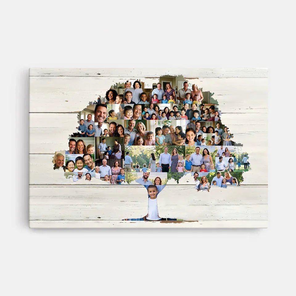 Family Tree Art - Personalized Poster - Gift for Family 747824 - 748298 - DiyGiftly