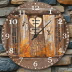 custom names wooden wall clock keepsake as a christmas gift