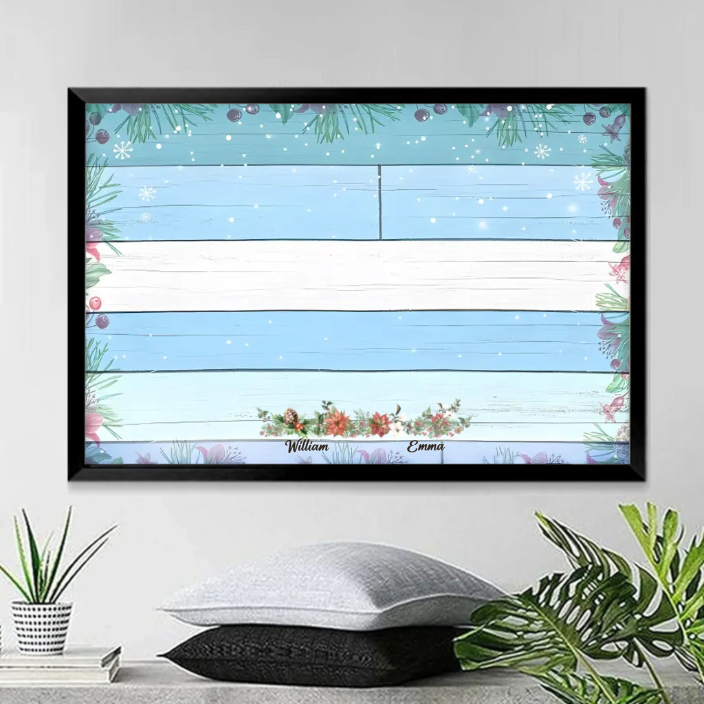 wooden poster personalized photo remembrance gift poster and canvas