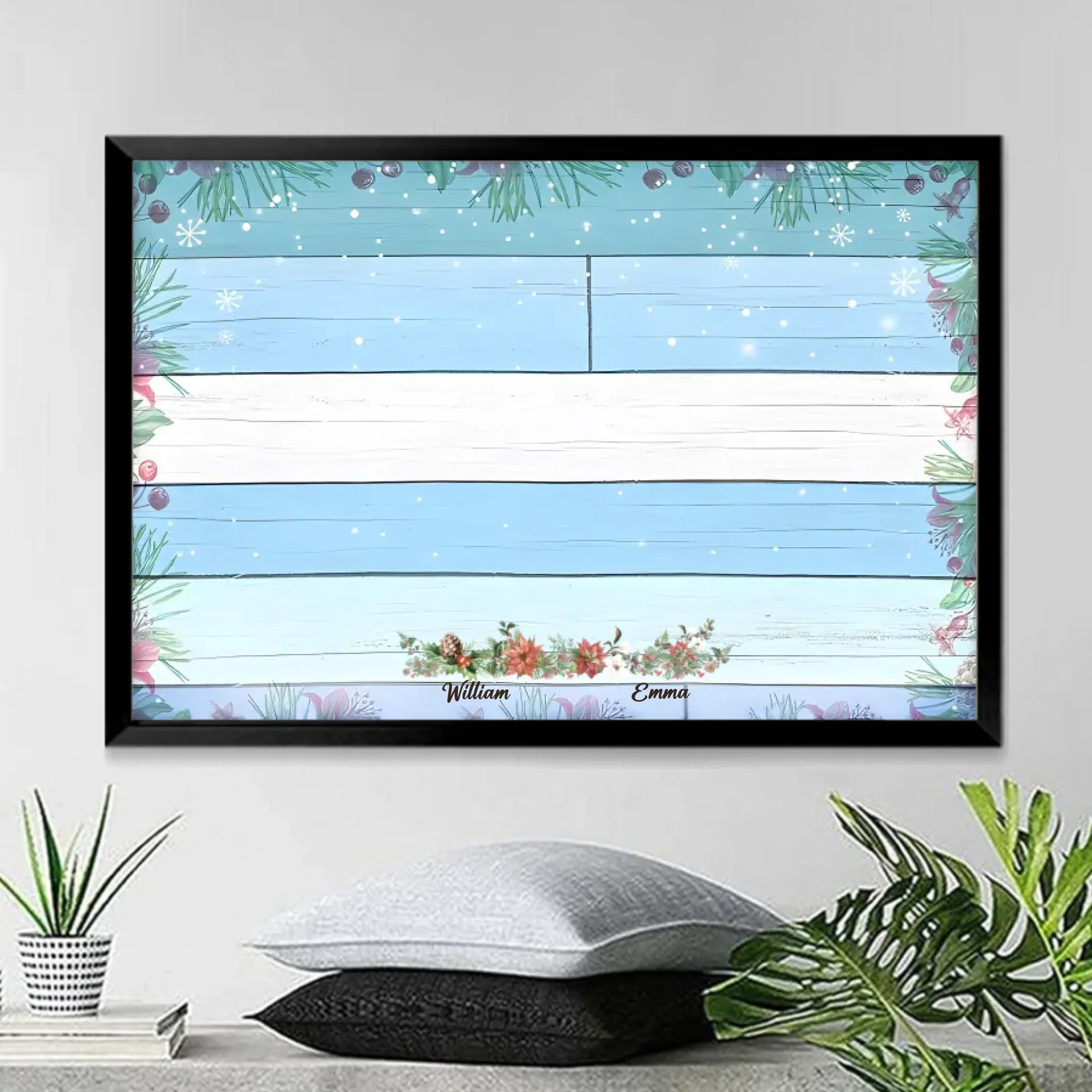 wooden poster personalized photo remembrance gift poster and canvas