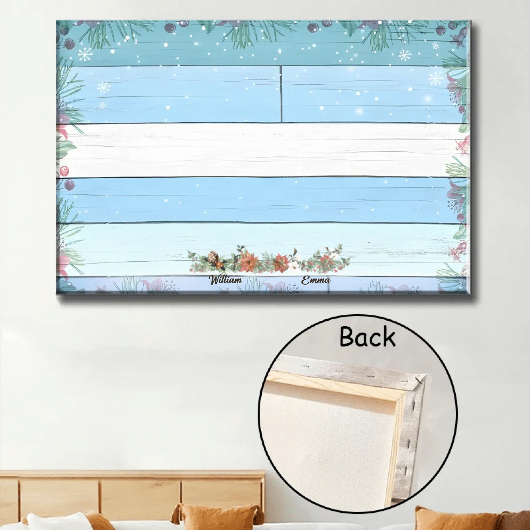 personalized photo poster home remembrance poster and canvas