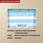 personalized photo poster wall art keepsake poster and canvas