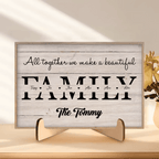 Familyls All - Personalized Custom Photo Wooden Plaque 728126 - DiyGiftly
