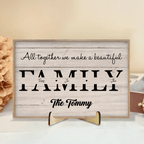 Familyls All - Personalized Custom Photo Wooden Plaque 728126 - DiyGiftly