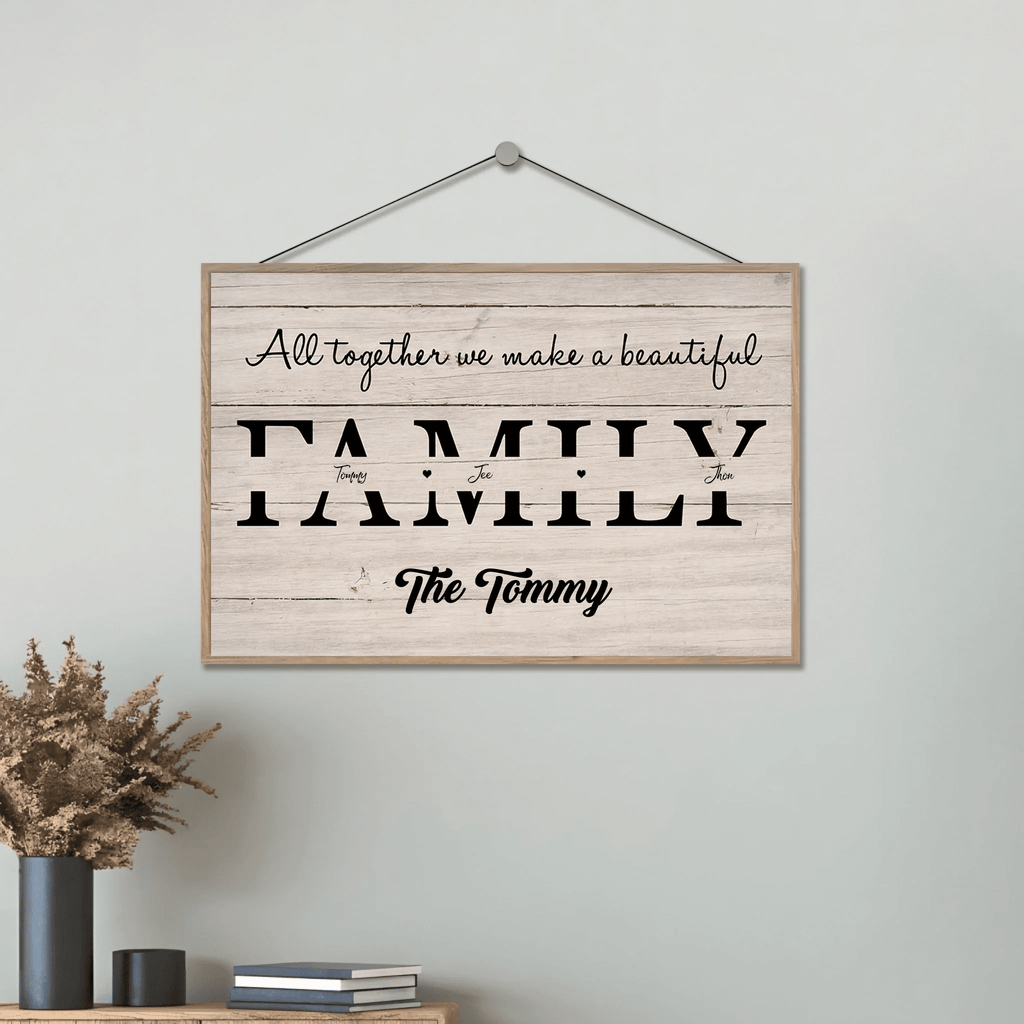 Familyls All - Personalized Custom Photo Wooden Plaque 728126 - DiyGiftly