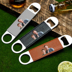Custom Photo Bottle Opener – Groomsmen Gift, Best Man Keepsake, Personalized Wedding Favor