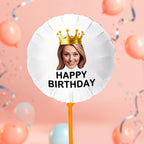 Custom Happy Birthday Balloons Personalized Face Balloon Decoration for Birthday
