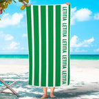 custom name beach towel gift for daughter display view