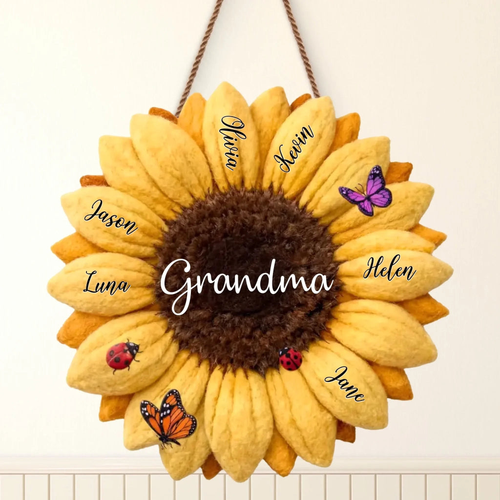 Feeling Blessed - Custom Wood Sign - Personalized Birthday Gift for Mom & Grandma - Heartfelt Design - Perfect for Home Display 1145597 - DiyGiftly