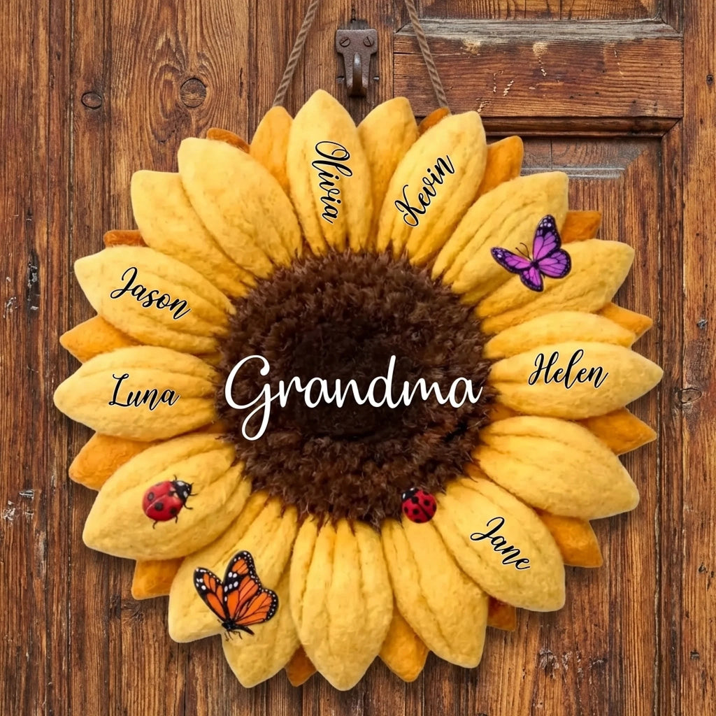 Feeling Blessed - Custom Wood Sign - Personalized Birthday Gift for Mom & Grandma - Heartfelt Design - Perfect for Home Display 1145597 - DiyGiftly