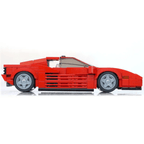 Ferrari Testarossa Creative Vehicle Racing Car Building Blocks Construction Toy Brick Figures Gift for Car Lover - DiyGiftly