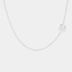 Custom Initial Necklace Personalized Stainless Steel Letter Necklace