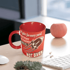 Fight for every yard. Victory is earned, not given - Custom Mug - Ceramic Mug - Perfect Gift for Rugby Fan,Birthday gift 752006 - DiyGiftly
