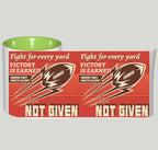 Fight for every yard. Victory is earned, not given - Custom Mug - Ceramic Mug - Perfect Gift for Rugby Fan,Birthday gift 752006 - DiyGiftly