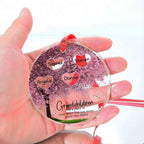 fill a place in your heart glass ornament personalized names mothers day gift for grandma