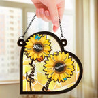 personalized family design window hanging suncatcher First Mom Now Grandma personalized window keepsake