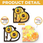 First Mom Now Grandma personalized window hanging suncatcher bright home decor for grandma