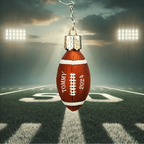 Football Ball - Personalized Football Ornament 737122 - DiyGiftly