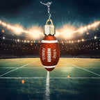 Football Ball - Personalized Football Ornament 737122 - DiyGiftly