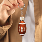 Football Ball - Personalized Football Ornament 737122 - DiyGiftly