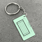 Football Field Keychain, American Football, Field Diagram, Football Coach Gift, Player Gifts 740807 - Y - DiyGiftly