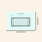 Football Field Wallet Card, American Football, Field Diagram, Football Coach Gift, Player Gifts 740800 - Q - DiyGiftly