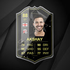 Football Gifts Football Cards - S22 Gold Inform - DiyGiftly