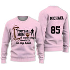 Football Mom - Personalized Football Ugly Sweater 742569 - 743122 - DiyGiftly