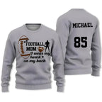 Football Mom - Personalized Football Ugly Sweater 742569 - 743122 - DiyGiftly