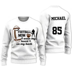 Football Mom - Personalized Football Ugly Sweater 742569 - 743122 - DiyGiftly