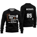Football Mom - Personalized Football Ugly Sweater 742569 - 743122 - DiyGiftly
