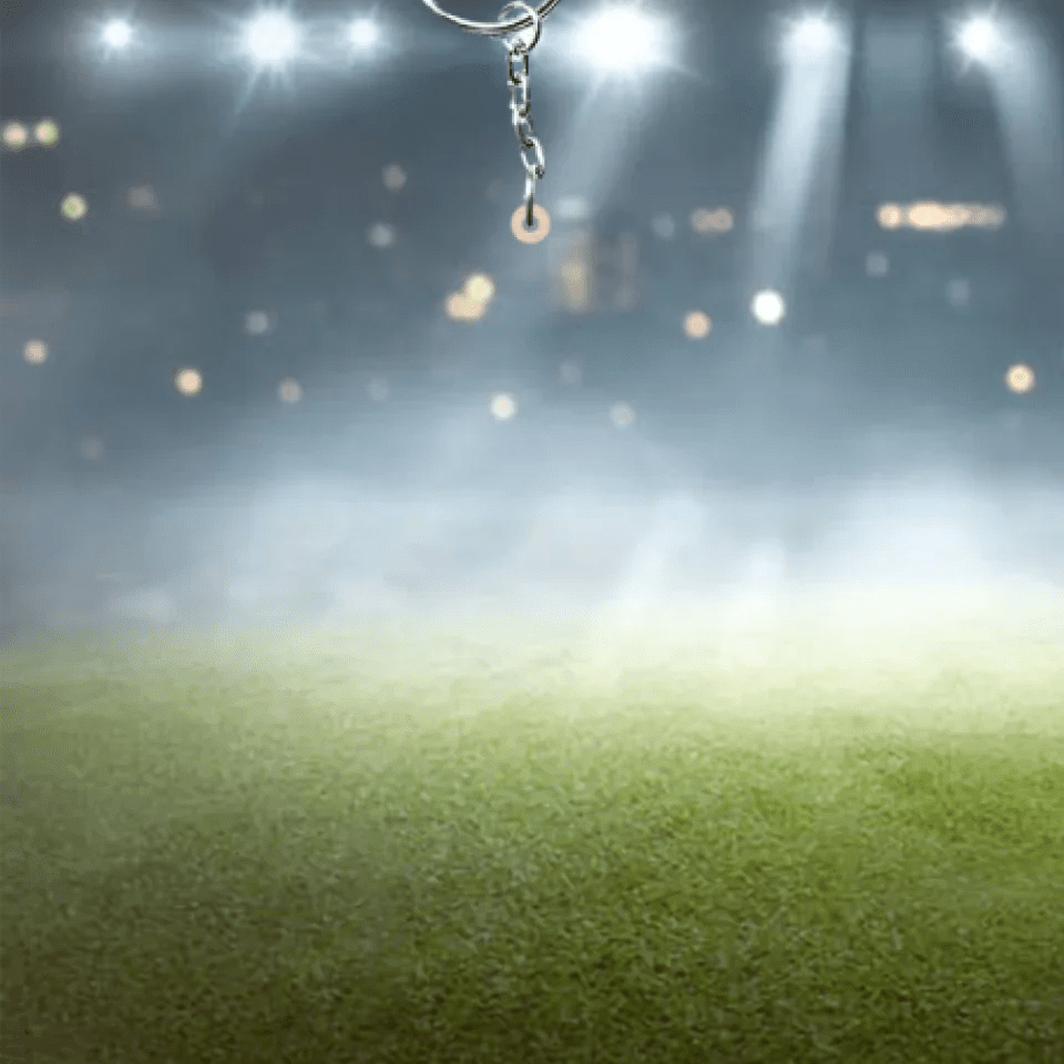 Football Player - Customized Keychain 736979 - DiyGiftly