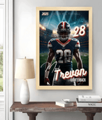 Football Poster Canva Template Backdrop | Background For Senior Sports Poster, Senior Banners, Custom Football Card 737110 - 737115 - DiyGiftly