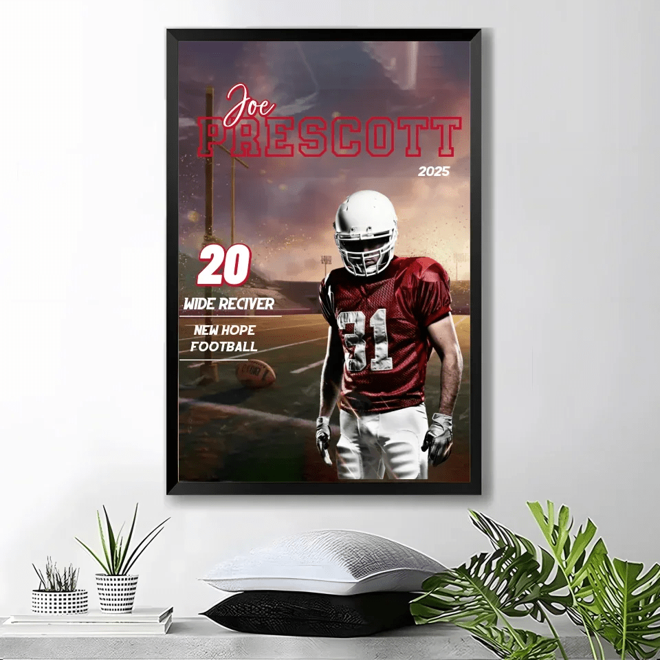 Football Poster Canvas For Senior Sports Poster 752182 - 752259 copy - DiyGiftly