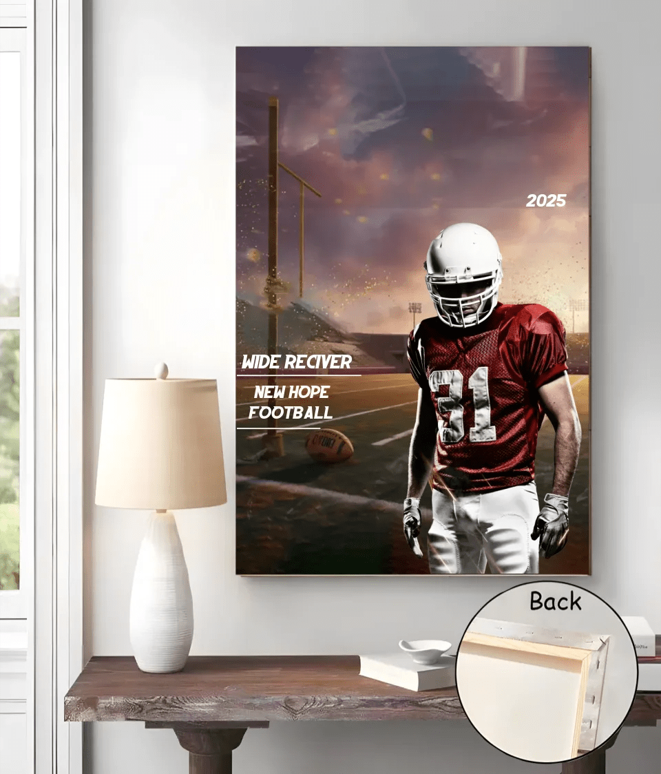 Football Poster Canvas For Senior Sports Poster 752182 - 752259 copy - DiyGiftly