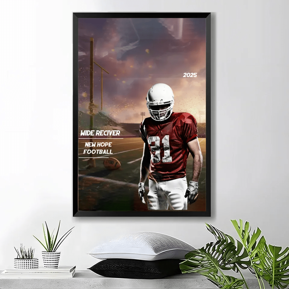 Football Poster Canvas For Senior Sports Poster 752182 - 752259 copy - DiyGiftly