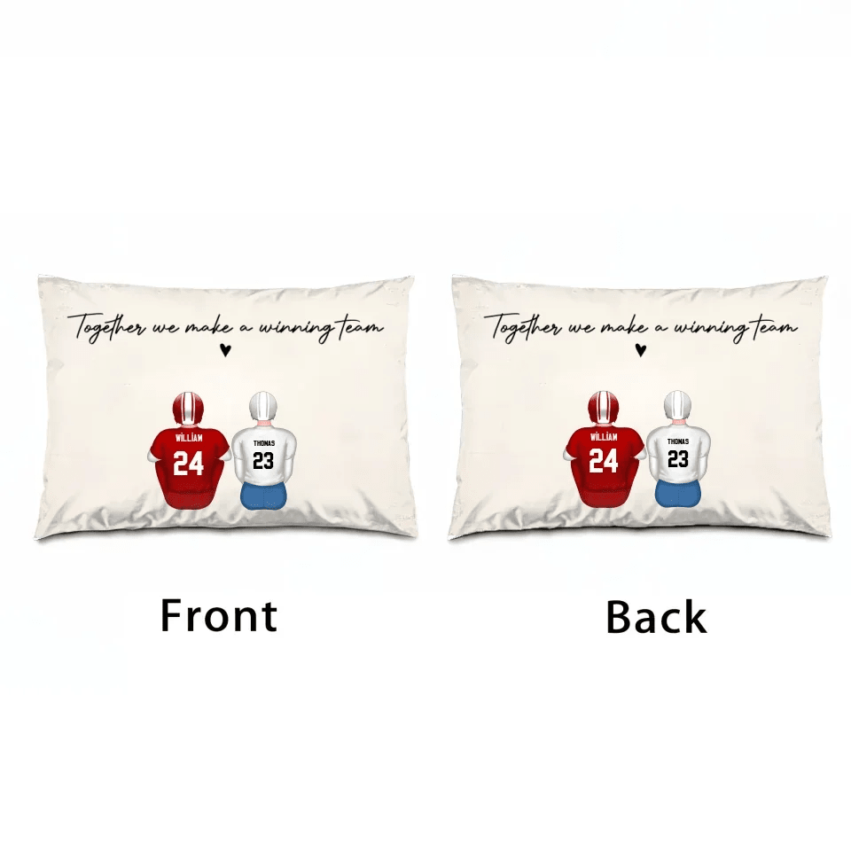Football Team Personalized Pillow, Gift For Family 714453 - B - DiyGiftly