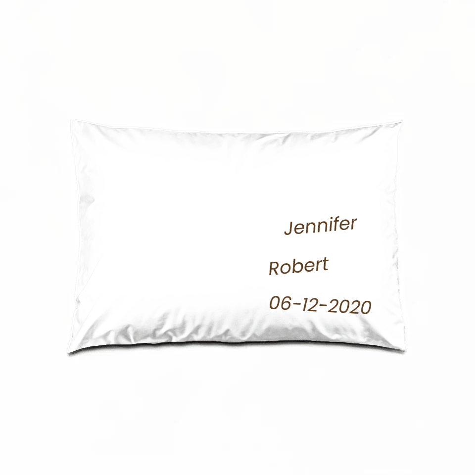 Forever And Always - Couple Personalized Custom Horizontal Pillow - Gift For Husband Wife, Anniversary 714538 - B - DiyGiftly