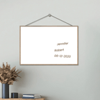 Forever And Always - Couple Personalized Custom Wooden Plaque - Gift For Husband Wife, Anniversary 709964 - DiyGiftly