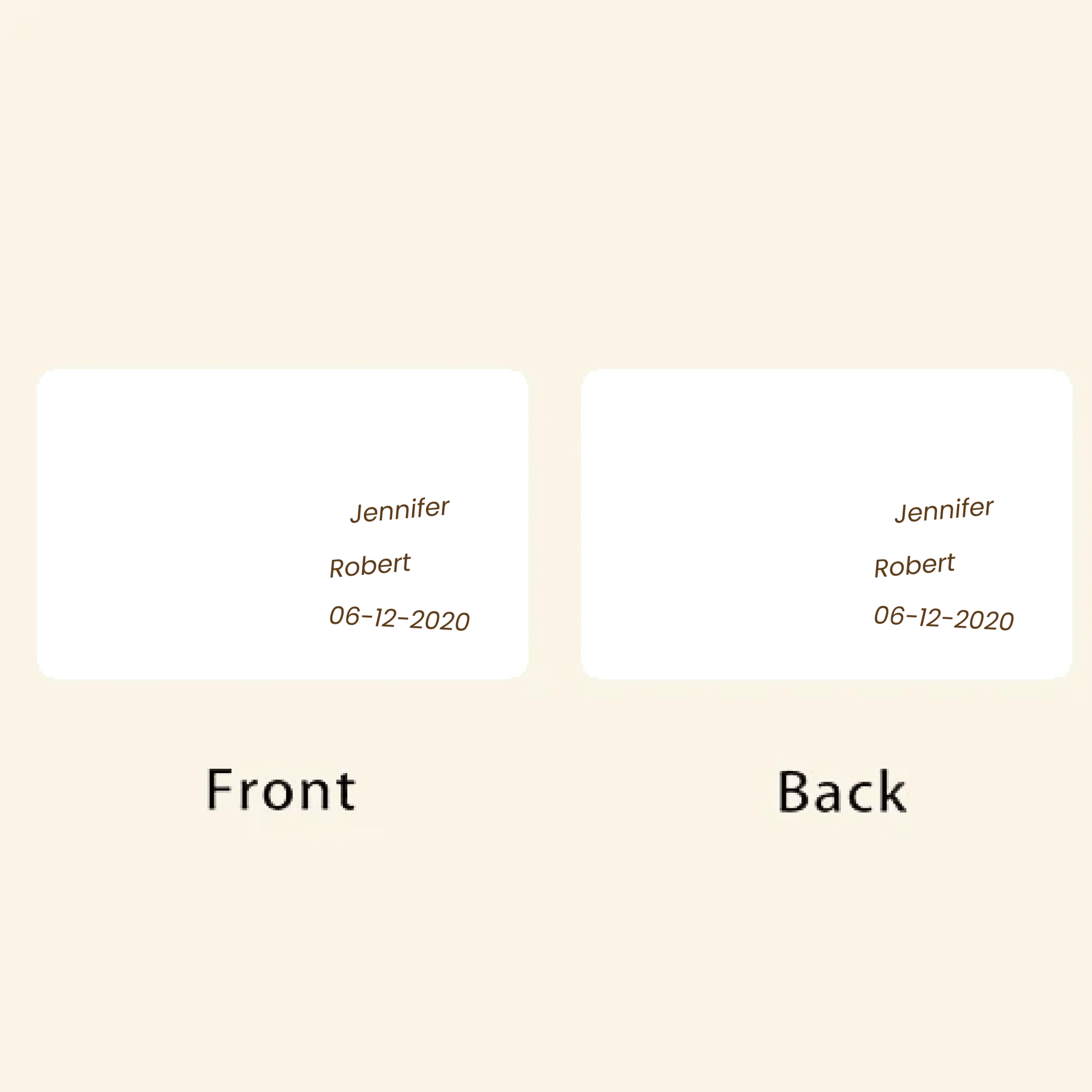 Forever And Always - Couple Personalized Wallet Card - Gift For Husband Wife, Anniversary 709964 - DiyGiftly