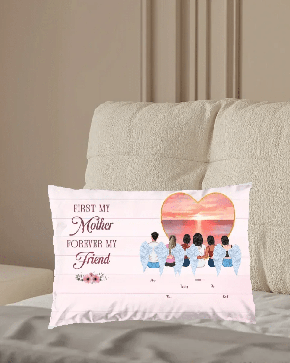 Forever Bonded - 'Always Liked Together' Personalized pillow for Mom - Perfect Mother's Day Gift 704482 - B - DiyGiftly