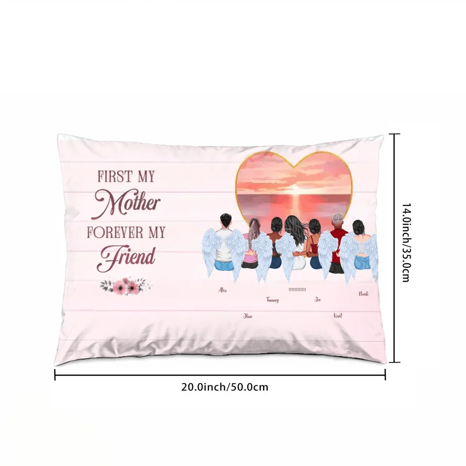 Forever Bonded - 'Always Liked Together' Personalized pillow for Mom - Perfect Mother's Day Gift 704482 - B - DiyGiftly