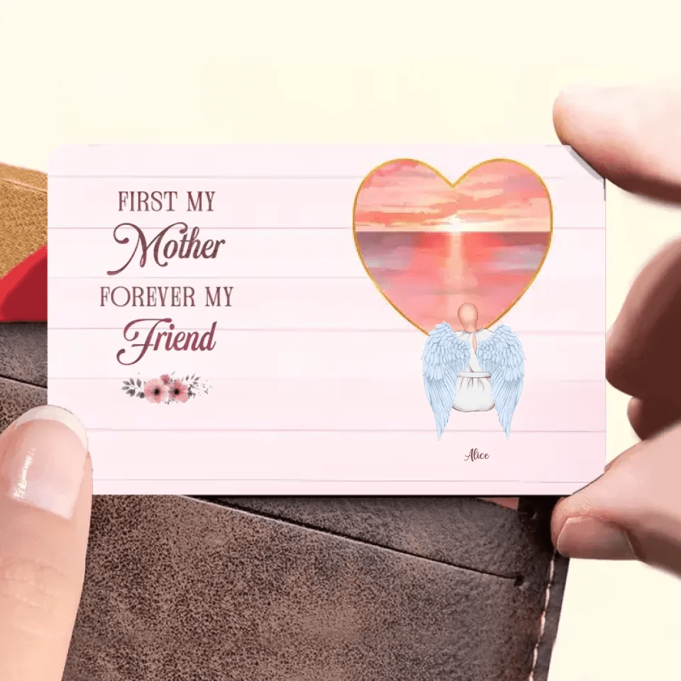 Forever Bonded - 'Always Liked Together' Personalized Wallet Card for Mom - Perfect Mother's Day Gift 704482 - Q - DiyGiftly